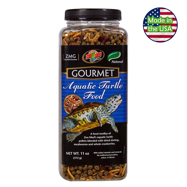 Zoo Med Gourmet Aquatic Turtle Food 11 oz