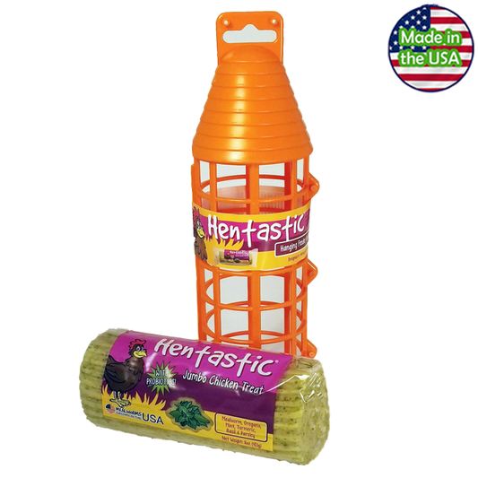 Hentastic Hanging Jumbo Treat Feeder Combo