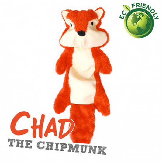 BecoPets Stuffing Free Chipmunk Toy