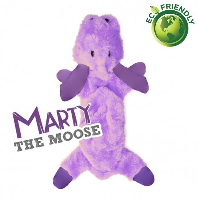 BecoPets Stuffing Free Moose Toy