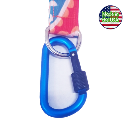 Alpha Pack Unleashed Waterproof 5' Dog Leash - Coral Reef