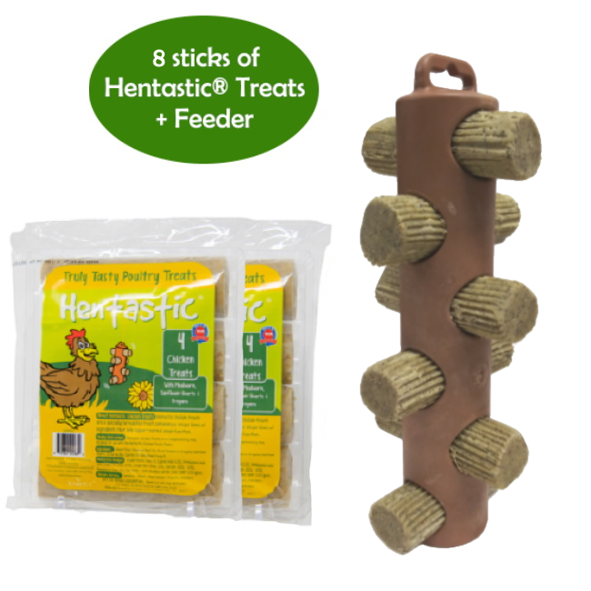 Hentastic® Hanging Chicken Treats Feeder Bundle