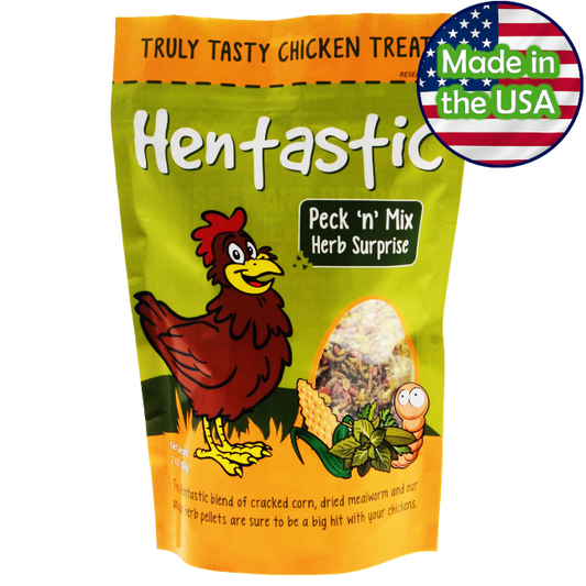 Hentastic® Peck 'n' Mix Herb Surprise with Corn, Suet, and Mealworm