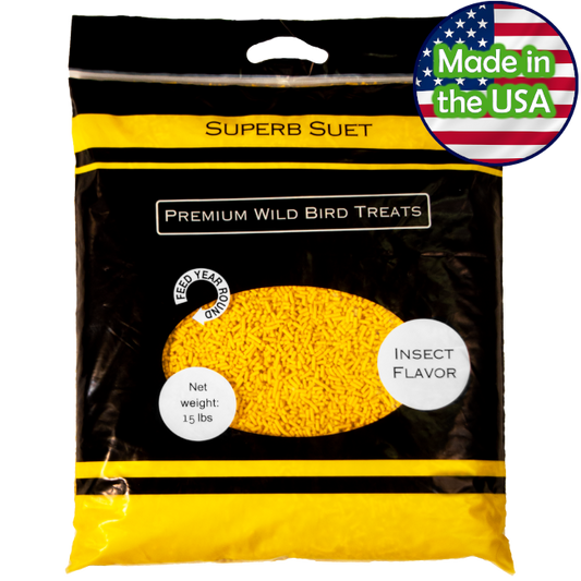 Superb Suet® Insect 15 lbs. Resealable Bag