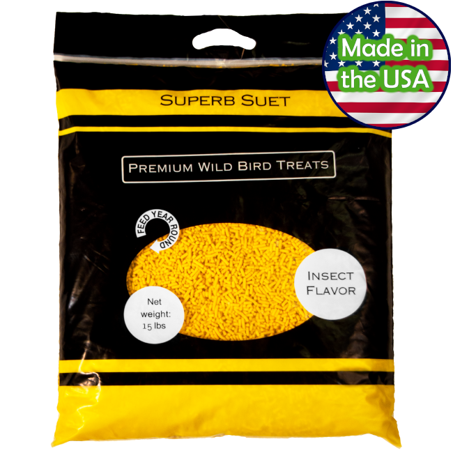 Superb Suet® Insect 15 lbs. Resealable Bag