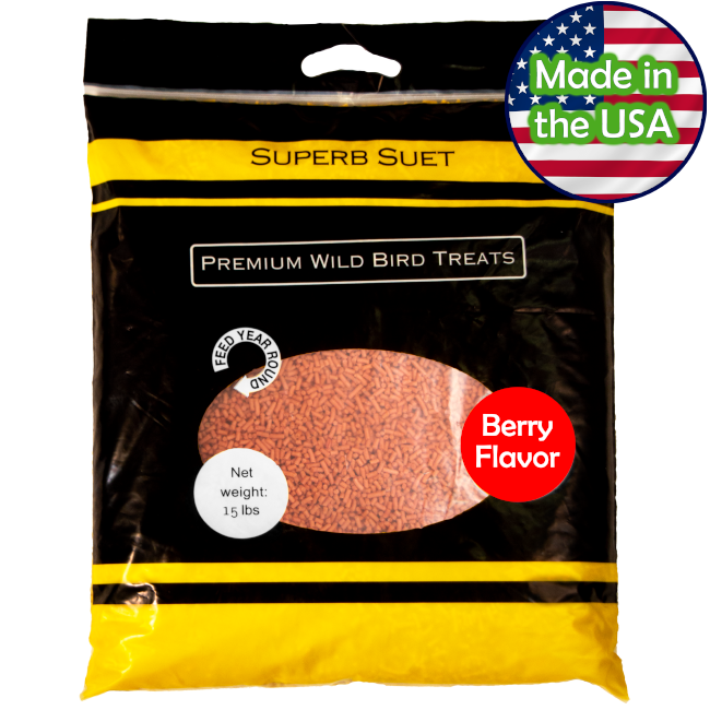 Superb Suet® Berry 15 lbs. Resealable Bag