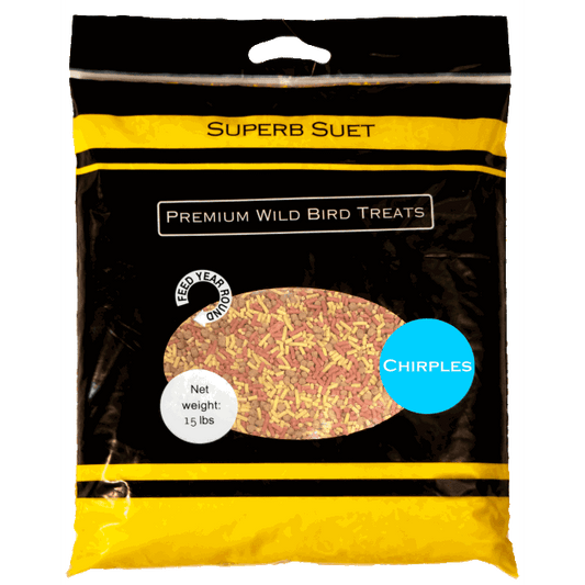 Superb Suet® Chirples 15 lbs. Resealable Bag