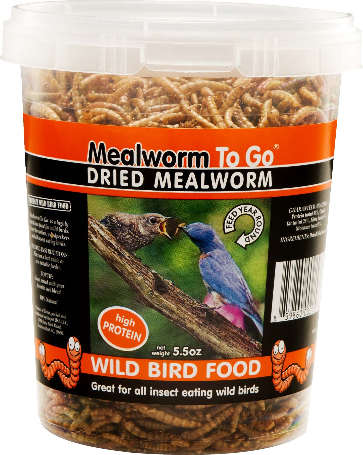 Mealworm To Go® Ziplock Pack